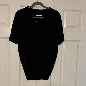 Zara men’s knit polo shirt